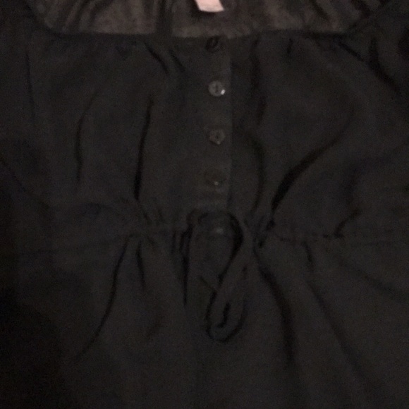 VS - Nightie (M/L) - sheer black 100% polyester - Picture 4 of 5